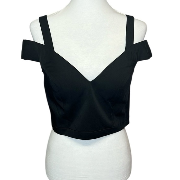 Dave & Johnny Corset Crop Top - Picture 1 of 5